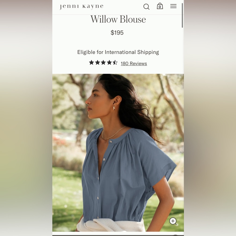 Jenni Kayne Willow Blouse